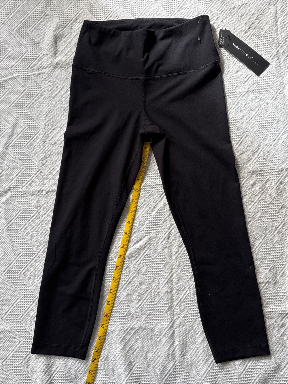 Yogalicious Black High-Waist Active Leggings